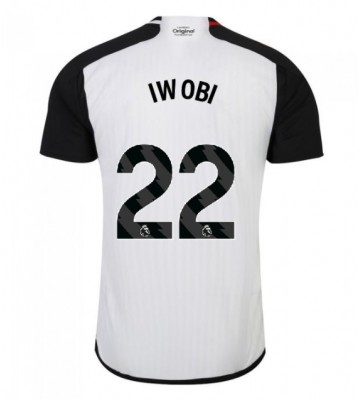 Fulham Alex Iwobi #22 Hemmatröja 2023-24 Kortärmad
